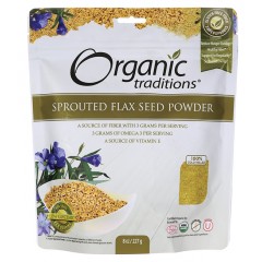 Organic Traditions - 有机发芽亚麻籽粉 227g